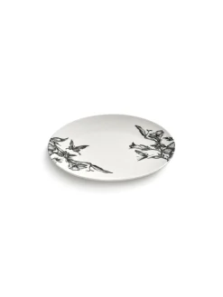 Assiette coupe plate rond MAGICAL BLOSSOM porcelaine Ø 18 cm Unity - SERAX Hot