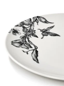 Assiette coupe plate rond MAGICAL BLOSSOM porcelaine Ø 18 cm Unity - SERAX Hot