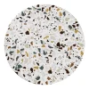 RAK Assiette coupe plate rond multicolore porcelaine Ø 15,7 cm Kerrazzo Outlet