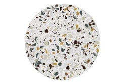 RAK Assiette coupe plate rond multicolore porcelaine Ø 15,7 cm Kerrazzo Outlet