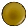 DUDSON Assiette coupe plate rond Mustard porcelaine vitrifiée Ø 16,5 mm Harvest New