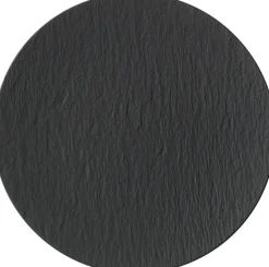 Assiette coupe plate rond noir porcelaine Ø 31,7 cm The Rock - VILLEROY & BOCH Hot