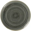 RAK Assiette coupe plate rond Peridot porcelaine vitrifiée Ø 27 cm stone Spot Outlet