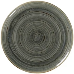 RAK Assiette coupe plate rond Peridot porcelaine vitrifiée Ø 27 cm stone Spot Outlet