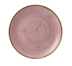 Assiette coupe plate rond Petal Pink porcelaine vitrifiée Ø 27 cm Evolve Stonecast - CHURCHILL Online