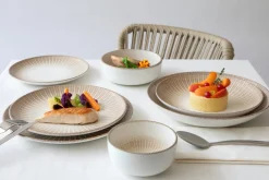 Assiette coupe plate rond porcelaine Ø 27 cm Palma - ACCOLADE Clearance