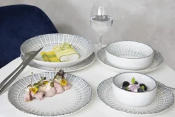 ACCOLADE Assiette coupe plate rond porcelaine Ø 27 cm Granada Clearance