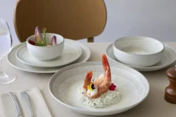 ACCOLADE Assiette coupe plate rond porcelaine Ø 27 cm Cancun Online