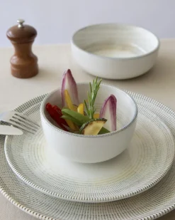 ACCOLADE Assiette coupe plate rond porcelaine Ø 27 cm Cancun Online