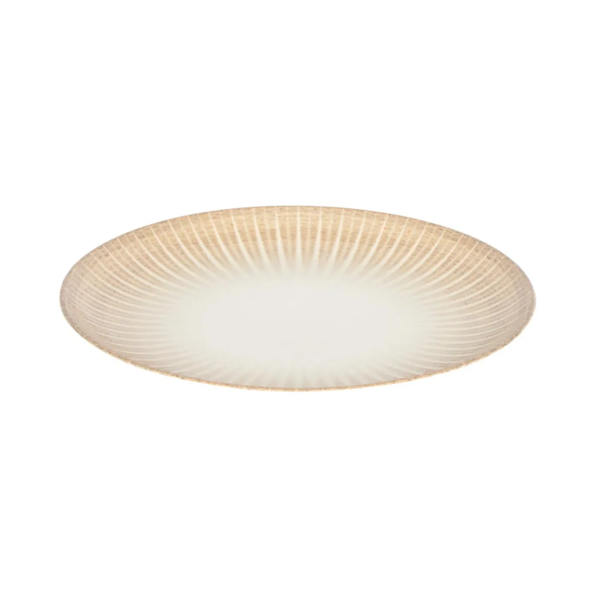 ACCOLADE Assiette coupe plate rond porcelaine Ø 21 cm Palma New