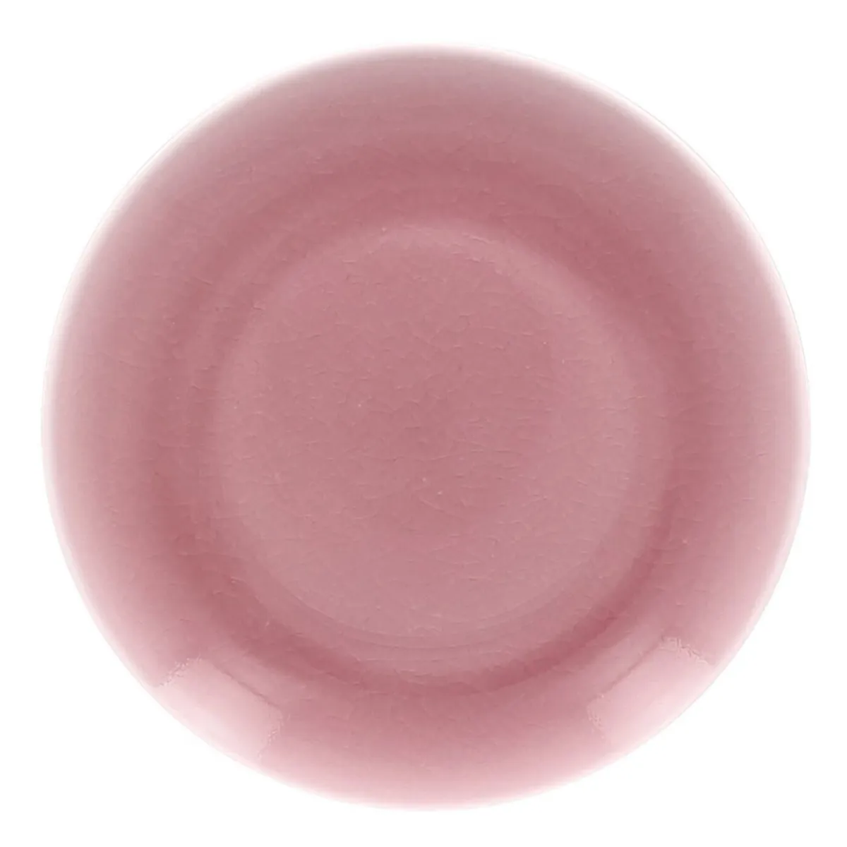 Assiette coupe plate rond rose porcelaine vitrifiée Ø 30,7 cm Vintage - RAK Discount