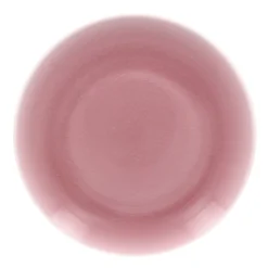 Assiette coupe plate rond rose porcelaine vitrifiée Ø 15 cm Vintage - RAK Best