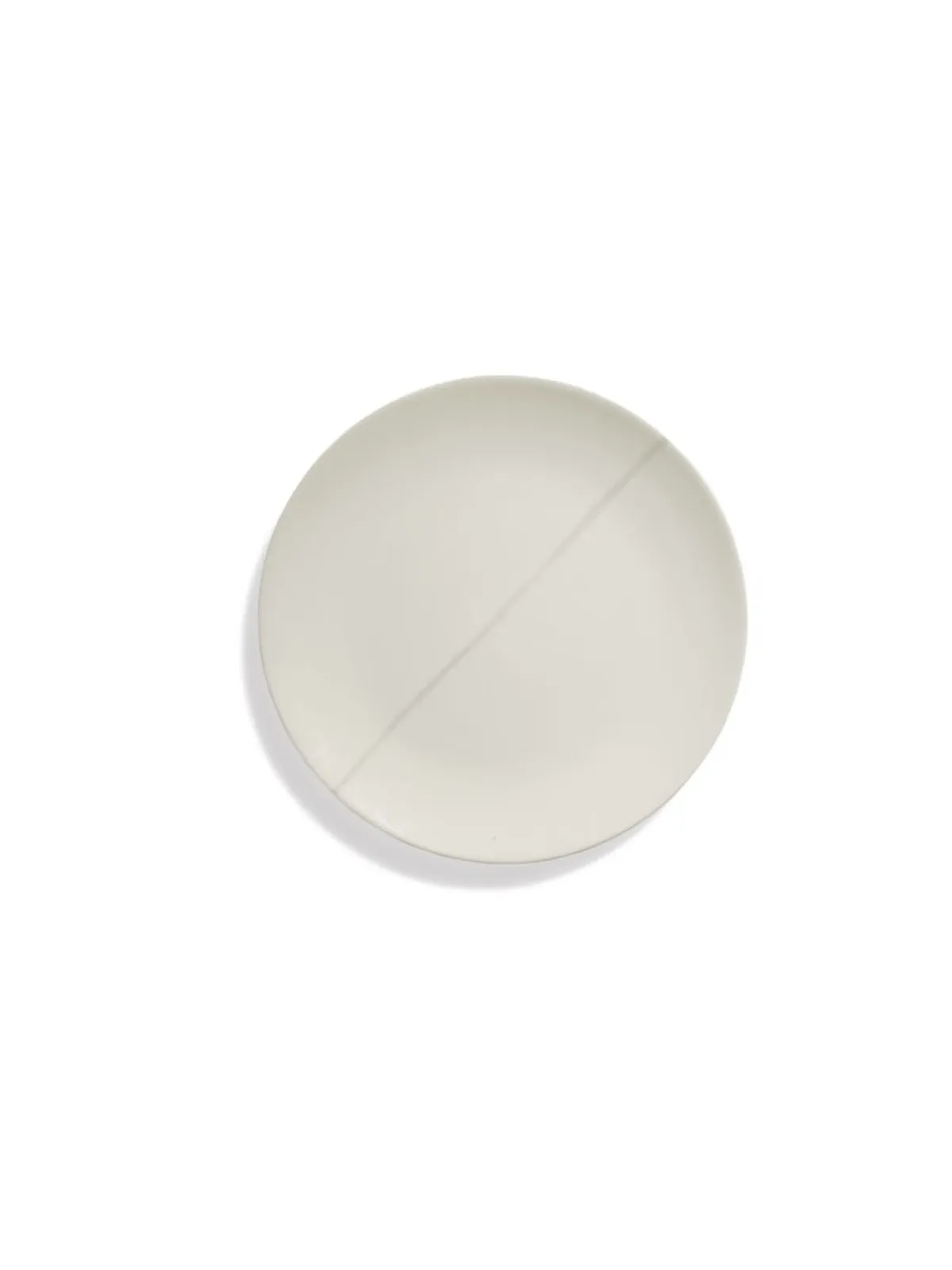 Assiette coupe plate rond Salt porcelaine Ø 23 cm Zuma - SERAX Outlet