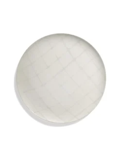 SERAX Assiette coupe plate rond Salt porcelaine Ø 33 cm Zuma Clearance