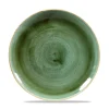 Assiette coupe plate rond Samphire porcelaine vitrifiée Ø 21,7 cm Stonecast Samphire - CHURCHILL Best