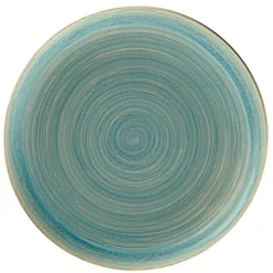 Assiette coupe plate rond Saphire porcelaine vitrifiée Ø 29,3 cm stone Spot - RAK Outlet