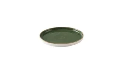 CHURCHILL Assiette coupe plate rond Sorrel Green porcelaine vitrifiée Ø 26 cm Stonecast Sorrel Online