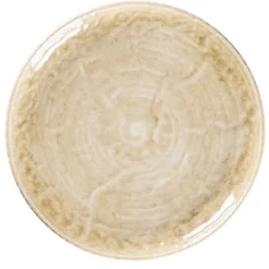 Assiette coupe plate rond vanilla porcelaine Ø 24 cm Krush - RAK Online