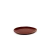 SERAX Assiette coupe plate rond Venetian red grès émaillé Ø 18 cm La Mère Clearance