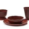Assiette coupe plate rond Venetian red grès émaillé Ø 27 cm La Mère - SERAX Hot