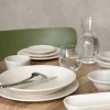 ESSENTIALS COLLECTION Assiette coupe plate stone grès renforcé Ø 12 cm Twist Hot