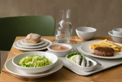 ESSENTIALS COLLECTION Assiette coupe plate stone grès renforcé Ø 25 cm Twist Sale