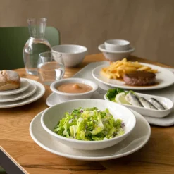 ESSENTIALS COLLECTION Assiette coupe plate stone grès renforcé Ø 16 cm Twist Sale