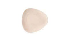 CHURCHILL Assiette coupe plate triangulaire Canvas Coral porcelaine vitrifiée 22,9x22,9 cm Stonecast Canvas Outlet