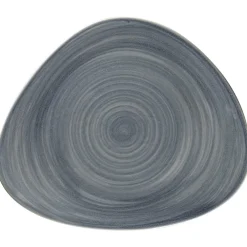 RAK Assiette coupe plate triangulaire Jade porcelaine vitrifiée 31,4x26,6 cm stone Spot Sale