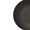Assiette coupe rond gris brun grès émaillé Ø 27 cm Enigma - ACCOLADE Sale