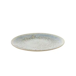 ACCOLADE Assiette coupe rond gris grès émaillé Ø 27 cm Tropic Clearance