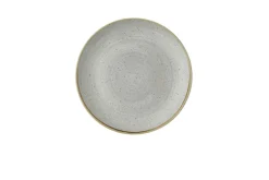 Assiette coupe rond raw grey porcelaine vitrifiée Ø 26 cm Stonecast Raw - CHURCHILL Sale