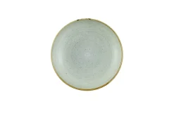 CHURCHILL Assiette coupe rond raw grey porcelaine vitrifiée Ø 16,5 cm Stonecast Raw Discount