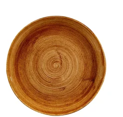 Assiette coupe rond Vintage Copper porcelaine vitrifiée Ø 28,8 cm Stonecast Patina - CHURCHILL Online