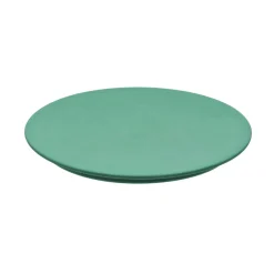 Assiette/couvercle rond argile verte grès émaillé Ø 12,5 cm Bahia - DEGRENNE New