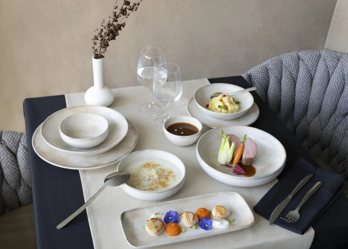 ACCOLADE Assiette creuse beige grès émaillé Ø 16 cm Sahara Best