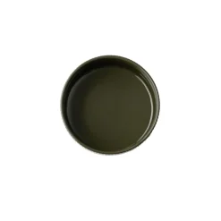 APS Assiette creuse bord droit rond marron porcelaine Ø 16 cm The Grid New