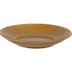 Assiette creuse caramel grès renforcé Ø 23 cm Twist - ESSENTIALS COLLECTION Outlet