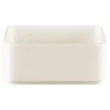 Assiette creuse carré blanc porcelaine 16x16 cm Fractal - RAK