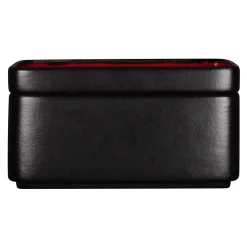 RAK Assiette creuse carré rouge porcelaine 16x16 cm Fractal Best