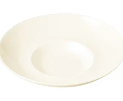 Assiette creuse gourmet rond ivoire porcelaine vitrifiée Ø 29 cm Fine Dine - RAK Clearance