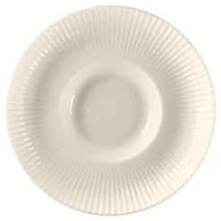 Assiette creuse gourmet rond blanc porcelaine bone china Ø 29 cm Spectra - RAK New