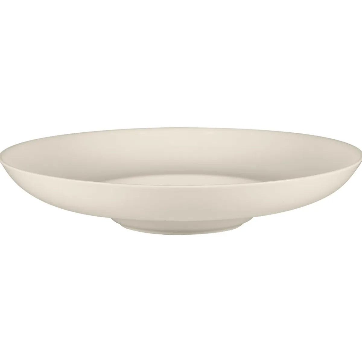 Assiette creuse gourmet rond blanc porcelaine bone china Ø 29 cm Fedra - RAK Best