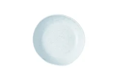 CHURCHILL Assiette creuse organique duck egg porcelaine vitrifiée Ø 21,5 cm 21,5 cm Stonecast Natural Discount