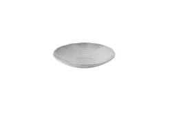 Assiette creuse organique gris porcelaine vitrifiée Ø 25 cm Harvest Flux - DUDSON