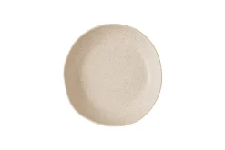 CHURCHILL Assiette creuse organique Nutmeg Cream porcelaine vitrifiée Ø 21,5 cm 21,5 cm Stonecast Natural Outlet