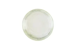 Assiette creuse organique vert porcelaine vitrifiée Ø 28 cm Finca Flint - DUDSON Online