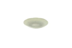 Assiette creuse organique vert porcelaine vitrifiée Ø 21 cm Harvest Grain - DUDSON Online