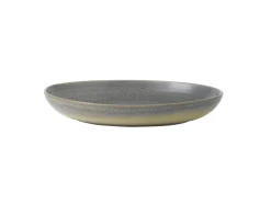 DUDSON Assiette creuse ovale gris porcelaine 26,7x19,7 cm Evo Granite Outlet