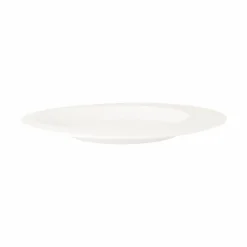 Assiette creuse ovale ivoire porcelaine vitrifiée 29,1x23 cm Giro - RAK Outlet